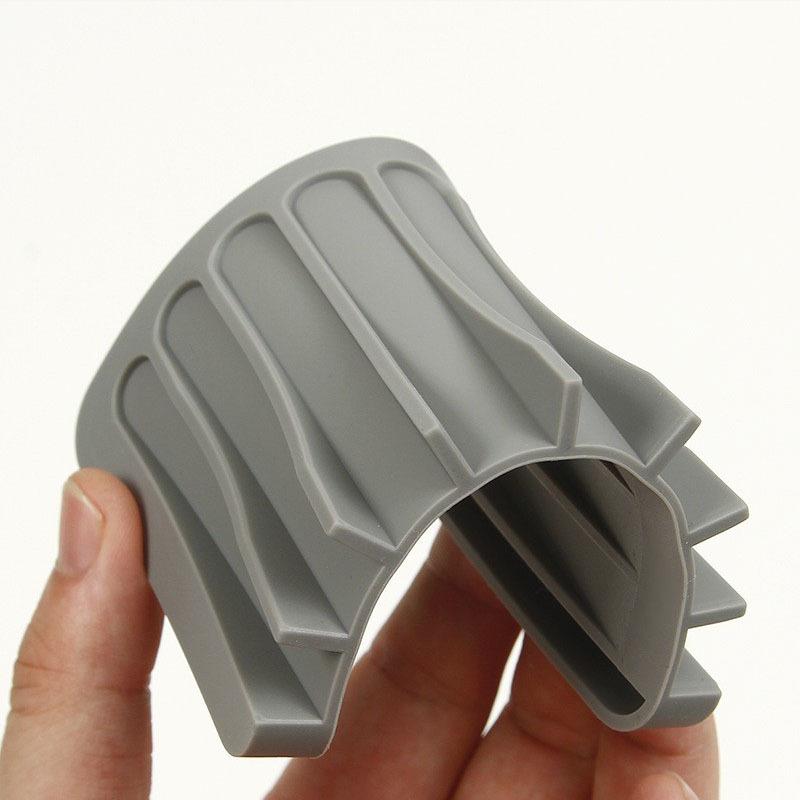 Silicone Soap Rack Free Punch Non-Slip Easy Clean Self Draining Soap Holder for Bathroom Kitchen Shower