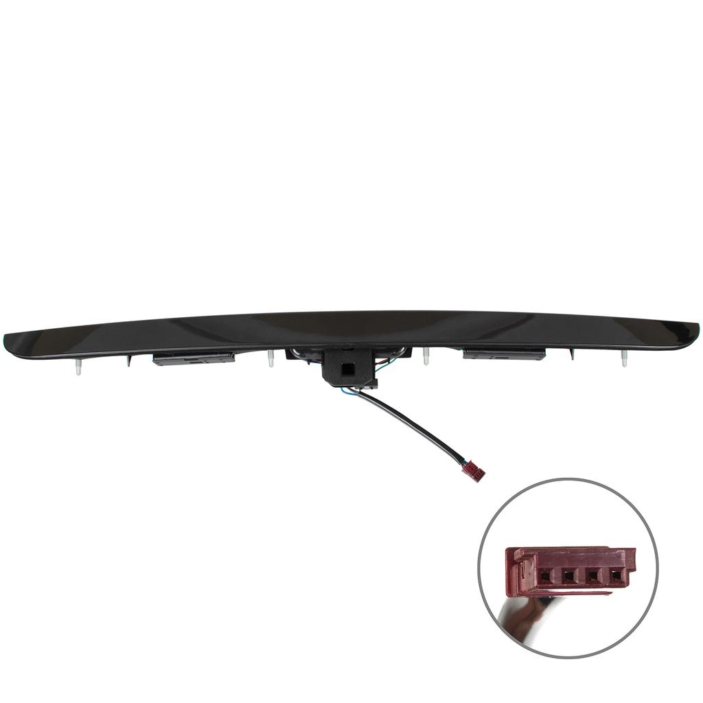 BMW 5 E39 97-04 KOMBI License Plate Light Cover with Tailgate Opening Microswitch BLACK