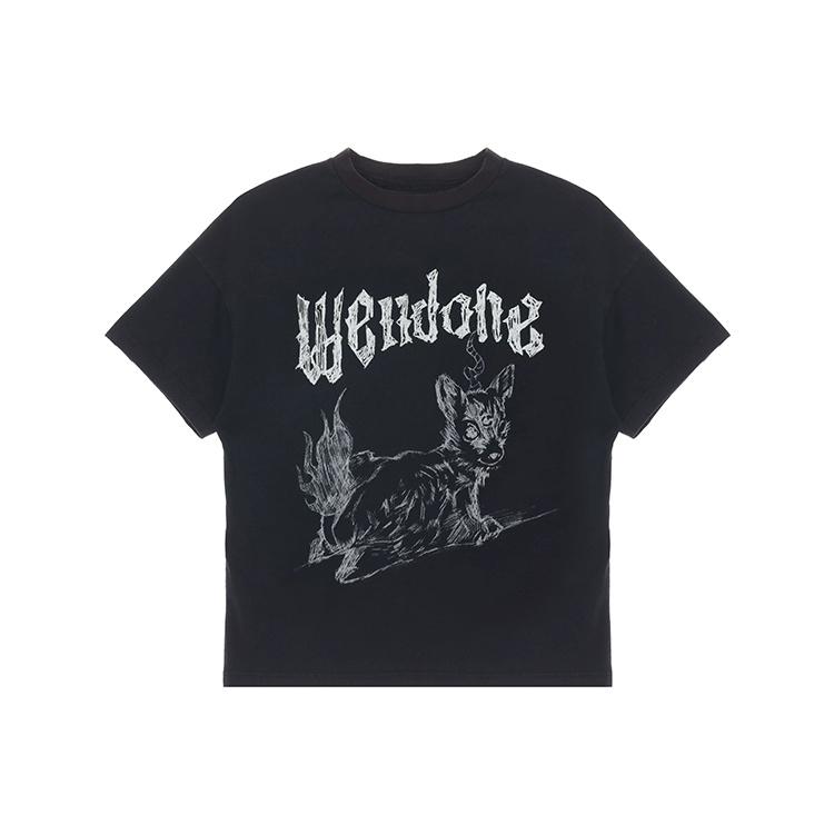 Fashion Brand New New High-end Fashion Street Youth Cotton Printed Pattern Men and Women with The Same Couple T-shirt Men