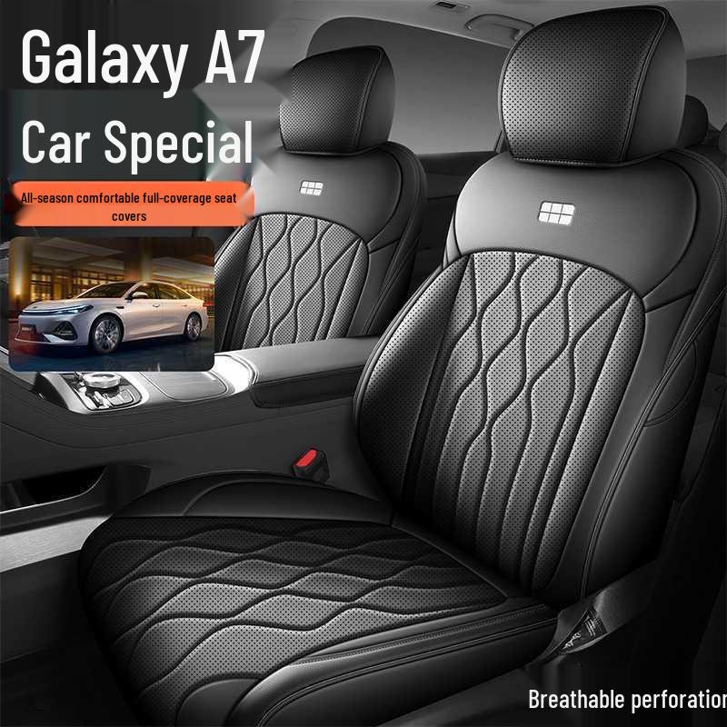 Geely Galaxy A7 Leather Seat Covers: All-Season, Full-Coverage