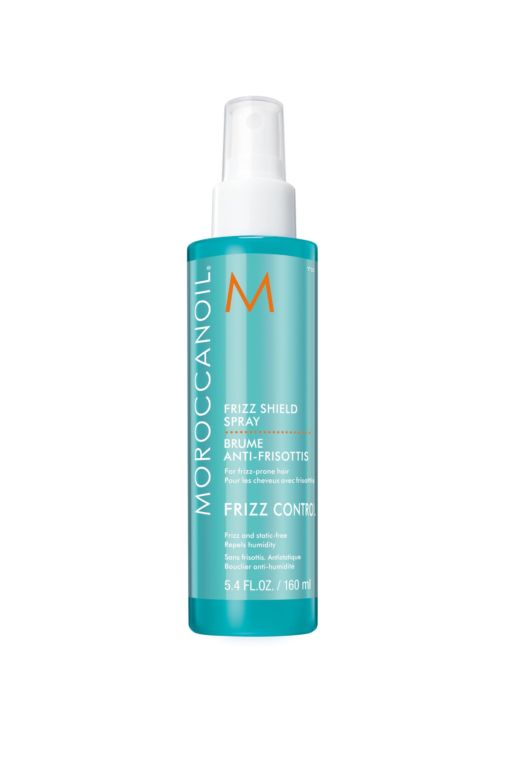 

MOROCCANOIL Frizz Shield Spray 160ml (Argan Oil Styling Product) for Curly Hair, Wavy Hair, and Humidity Control/Leave-in Treatment