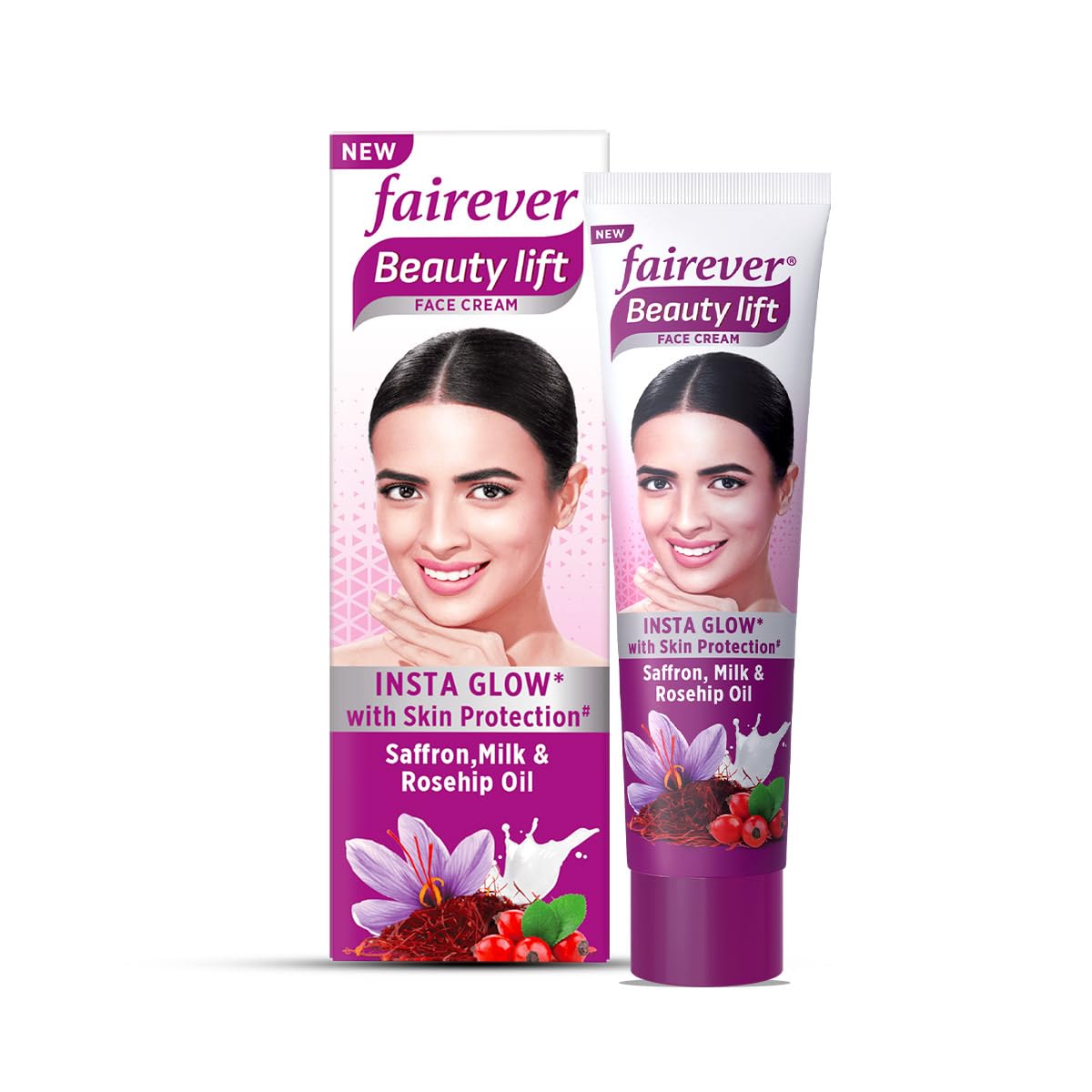Saffron, Milk & Rosehip Oil Face Cream, 50g 50g