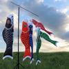 Traditional Carp Spray Windsock Cartoon Carp Wind Sock Flag Fish Flag Wind Chimes  Festival