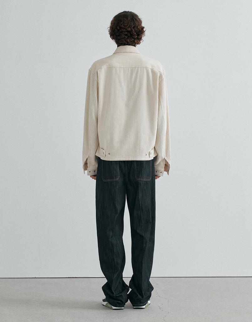 Heute Het Corduyoy Shirts Jacket Ivory