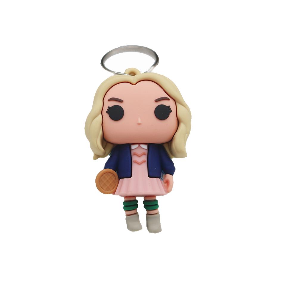 New Cartoon Game Characters Keychain Figure Toys Q Version Dolls Kids Gift For Children Boys Girls HalloweenChristmas Gift
