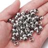 2-10mm Hochwertige Edelstahlperlen für die Schmuckherstellung Lose Abstandshalter DIY Armband Halskette Armbänder Großhandel