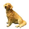 Golden Simulated Retriever Resin Handicrafts Suitable For Animal Gift Collectors