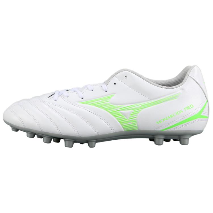 Mizuno Monarcida Neo 3 Comfortable Versatile Shock Absorbing Non-Slip Soccer Shoes Men Soccer Shoes White P1GA252637