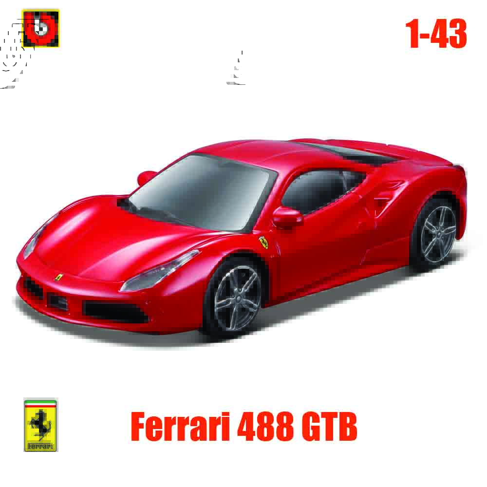 Bburago 1:43 Styles multiples Collection Ferrari Purosangue MONZA SP2 ROMA 250 Rossa 458 488 GTB F40 ENZO Jouet Modèle de voiture moulé sous pression