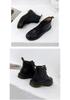 2025 Trendy British Style Genuine Leather Martin Boots for Women & Men: Retro Versatile Mid-Calf & Ankle Motorcycle Boots