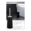 ideamall Toilet Cleaning Toilet Brush Toilet Cleaning Tools Cleaning Supplies Stylish Compact Black (Silicone Brush)