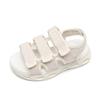 Girls Beach Shoes Soft Sole Open Toes Comfortable Kids Sandals Hook&loop Trendy 2025 Summer New Children Casual Shoes Non-slip