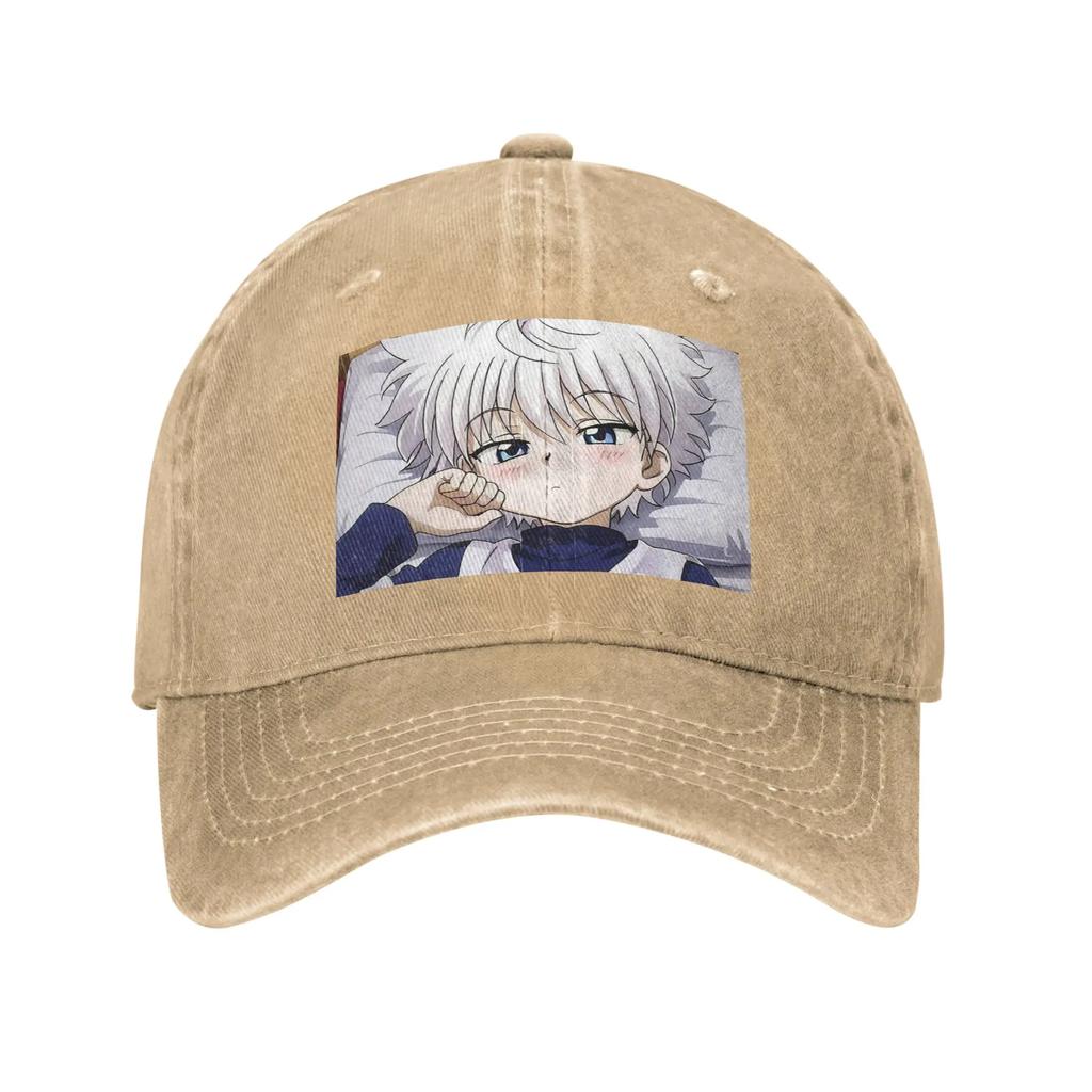 Anime Hunter X Hunter Denim Cap Casual Baseball Caps Adjustable Hat Summer Unisex Baseball Hats