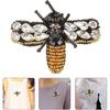 6pcs Beaded Patches Applique Rhinestone Applique Crystals Bee Patches Animal Patches Coat Patches Diy Craft Patch Bees Sew On Patch Cute Patch Do It