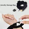 Secret Pocket Hair Tie - Velvet Headband with Hidden Zipper Compartment, Portable Money & Card Holder for Travel & Gym