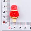 Fruit Skewer Popsicle Resin Accessories for DIY Hair, Cup, and Shoe Decorations