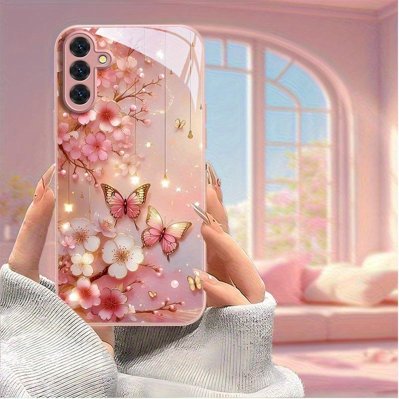 Female Hot-selling Exquisite Beautiful PhoneCase Glass PhoneCase for Samsung Galaxy S26 S25 S24 S23 S22 S21 FE Ultra Plus Girl