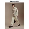 PEACEBIRD Men's Gradient Double-Faced Wool Blend Jacket