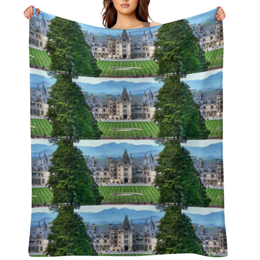 Biltmore Estate Throw Blanket Custom Flannels Designers Stuffeds Blankets