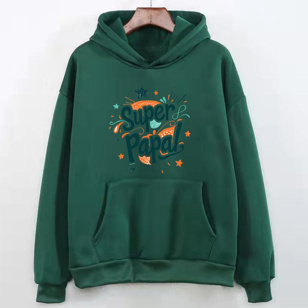 Autumn and winter letter print hoodie sweatshirt versatile tops for men and women