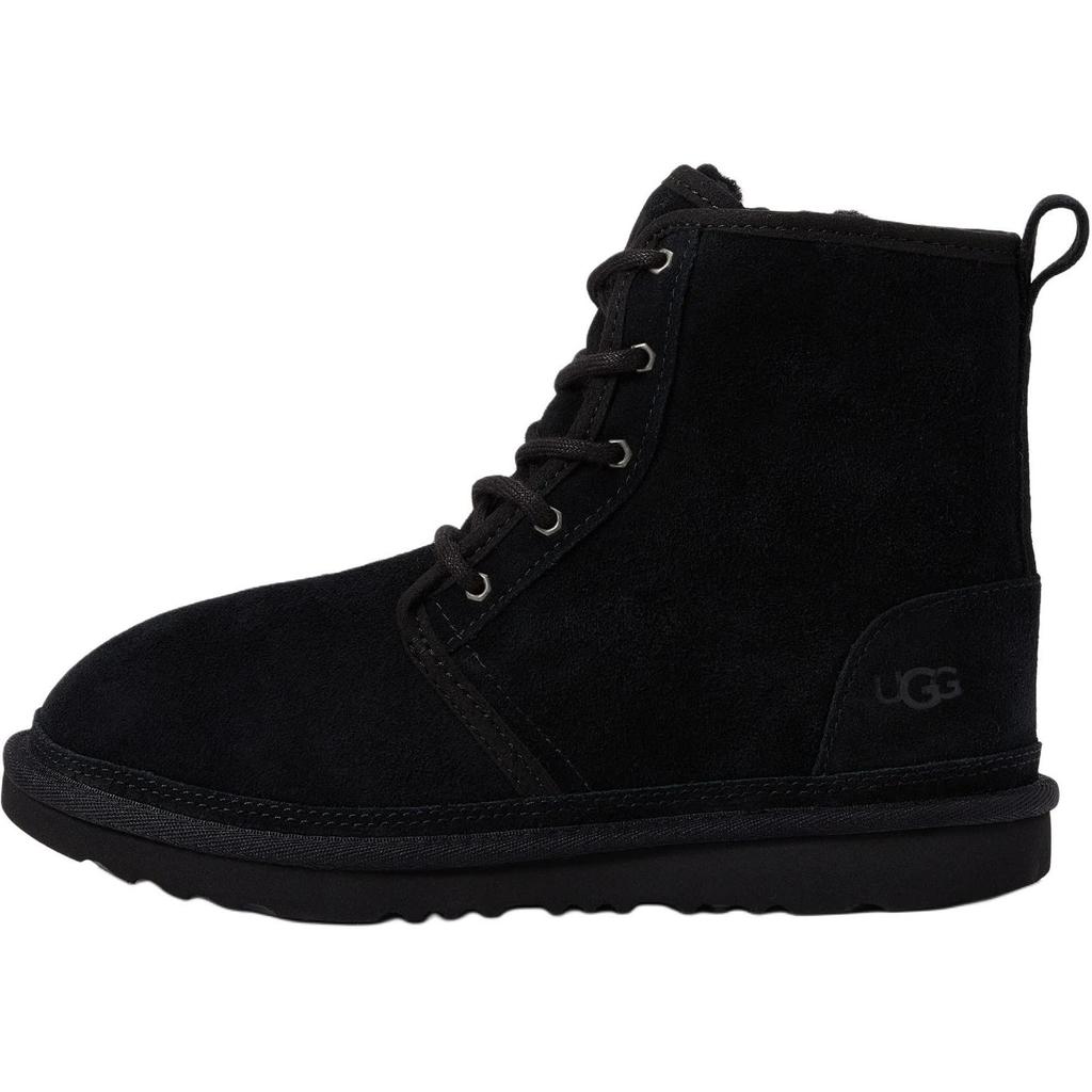 UGG Neumel High Chukka Měkké Pohodlné Protiskluzové Odolné Dětské Boty Dětské boty Černé 1134190K-BLK