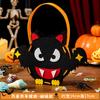 Halloween Decoration Sugar Bag Kindergarten Children's Gift Scene Arrangement Props Portable Pumpkin Candy Bag Gifts