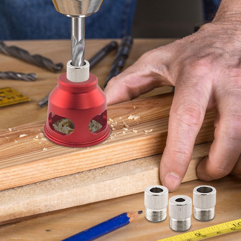 Right Angle Punching Guide Locator 6/8/10 MM Drill Sleeve Straight Hole Drilling Positioner for DIY Furniture Connection Tools