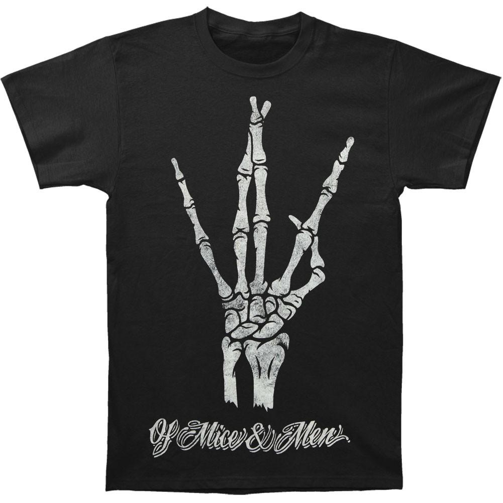 Men s Of Mice & Men Westside T-shirt Large Black S