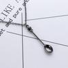 Jewelry Mini Charm Necklace Vintage Crown Spoon Pendant