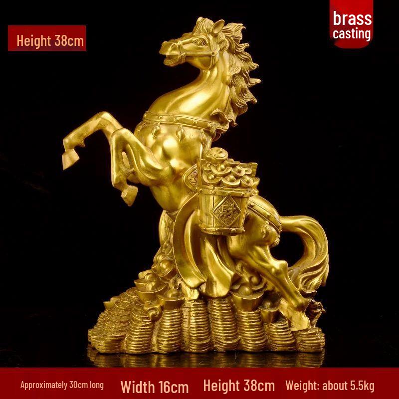 Success Horse Bronze Ornament with Tool Set