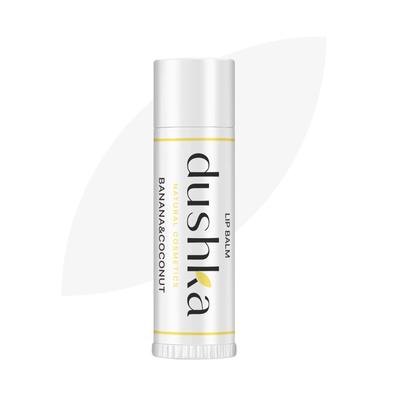 Hindistan cevizi ile dudak kremi Muz 6 ml