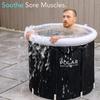 Portable Foldable Ice Bath Tub for Adults - Inflatable, Compact, Athletes Chill