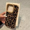 Fashionable Leopard Pattern Design Leather Phone Case For iPhone 16 15 14 13 12 11 Pro Max Plus XR X XS Max Shockproof Cover