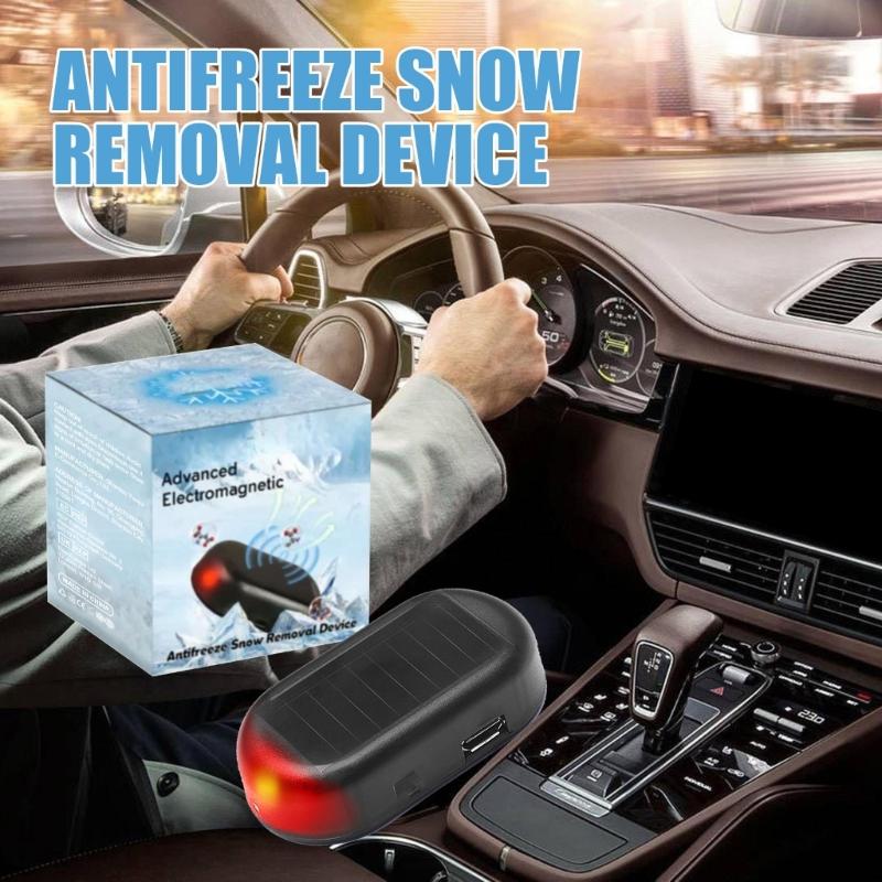 2PCS Auto Interferences Antifrost Device Electromagnetic Defroster Suitable for Quick Window Deicing & Clear Visibility