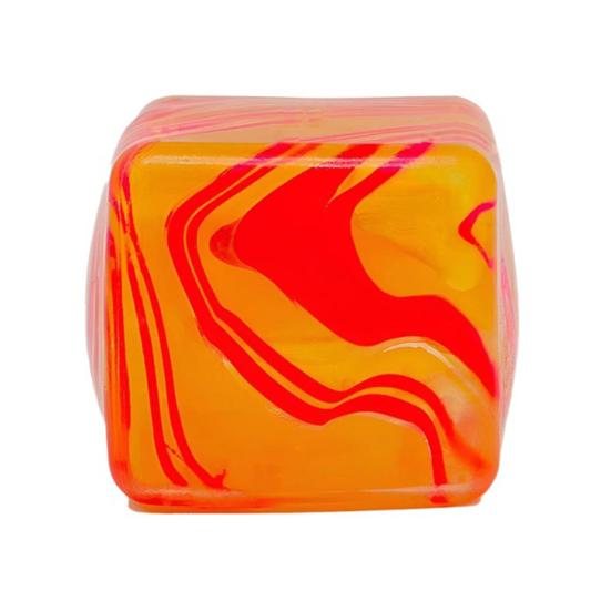 Decompression Flow Texture Cube Toy Anxiety Relief Stress Cube Squeeze Sensory Toy Slow Rising Office Workers Relaxation TPR Stress Ball