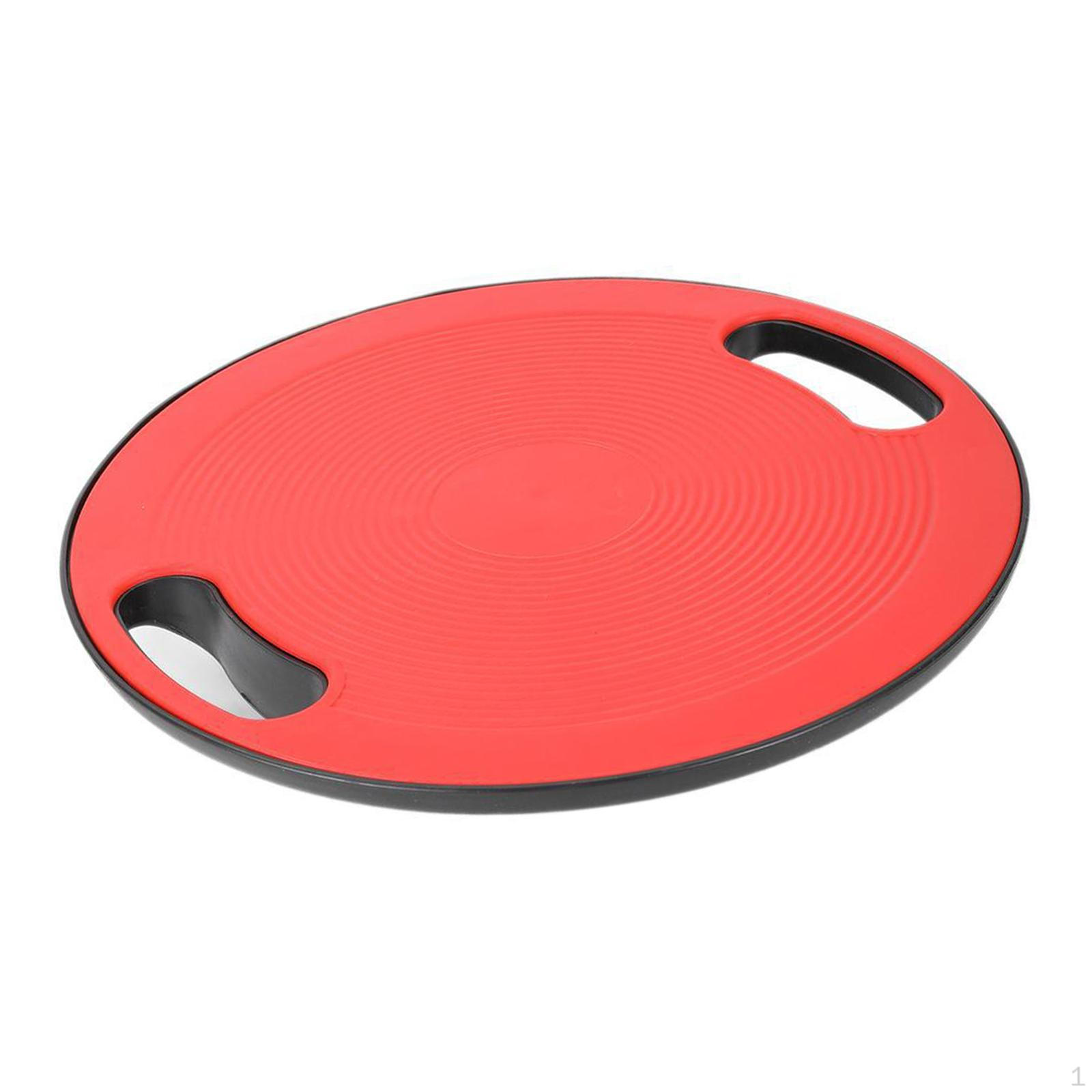 

15.75 Inch Portable Non-Slip Balance Board for Training, Ideal Office, Exercise And червоний