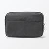 Muji Wrinkle Nylon Large Opening Pouch L