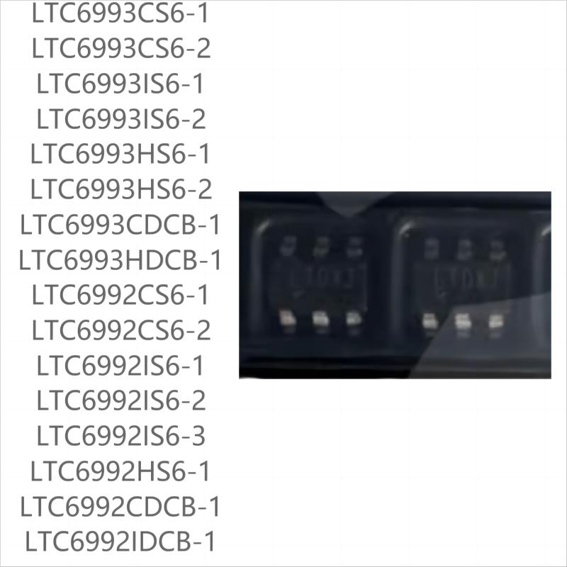 

50PCS brand new LTC6993/LTC6992 series CS6-1-2 IS6-1-2 HS6-1-2 HDCB-1 CDCB-1 IDCB-1 LTC6992HS6-4(25pcs)