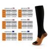 Compressocks Copper Fiber Stockings Nylon Pressure Compression Outdoor Sports Socks