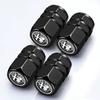 4 Pièces Bouchon de Valve d'Air pour Roue de Voiture Accessoires de Pneu Auto Pour Giulia Stelvio Junior Giulietta Mito 4C Spider GTV Tonale