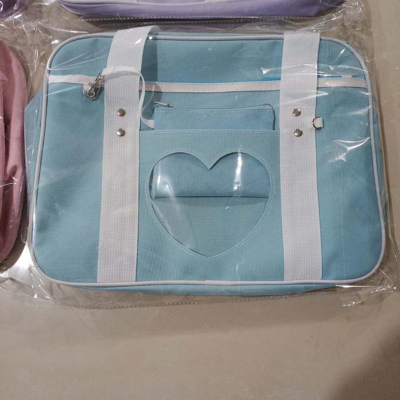 Borsa Tote in Tela JK: Borsa a tracolla versatile a spalla singola per studenti e fan di COS Anime - Ideale per il pendolarismo e i laptop