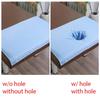 5PCS Beauty Bed Sheet SMS Massage SPA Salon Table Cover Bedside Face Hole Towels