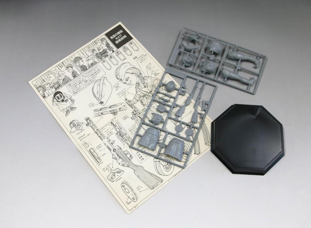 Fine Molds 1/12 World Fighter Collection WWII Soviet Army Female Soldiers Tanya & Shpergin PPSh 1941 Plastic Model Kit, Unpainted, Assembly Kit, FT04