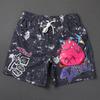 Men's Casual Shorts Outdoor Wear Fun Colorful 3D Printed Shorts Loose Casual Plus Breathable Cool Summer Versatile Shorts
