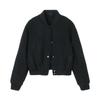 European Beautiful Women's Short Jacket Autumn and Winter New Retro Round Neck Jacket Single-breasted Woolen Top