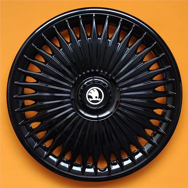 Wheel Covers for Skoda Fabia/Rapid: 14-inch/15-inch Spoke Steel Decorative Caps
