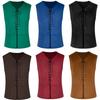 Halloween Medieval Punk Top Hat Beard Men Pants Vest Steam Jacket Gothic Victorian Era Suit Accessories
