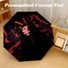 Portable Auto Folding Umbrella,Lady Gaga 8 Rib Waterproof Umbrella For Camping Commute