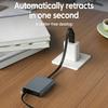66w USB C Cable Type-C to Type-C Fast Charging Data Retractable Transfer Cable For iPhone 17/16/15 Xiaomi Huawei Samsung Phones