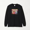 Small Planet Marvel Avengers Long Sleeve T-Shirt, Size L, Black